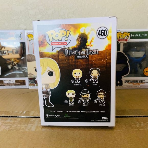 Funko POP! Animation: Attack on Titan AOT Christa Figure #460! - Picture 4 of 7